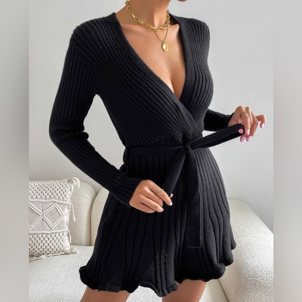 Black Sweater Dress